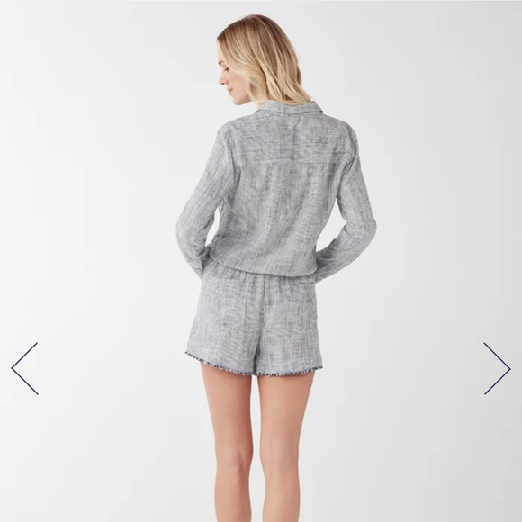 NWT SPLENDID Railroad Stripe Romper - Picture 10 of 12